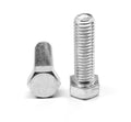 5/16x22-18 x 3 1/4x22 Coarse Thread A307 Grade A Hex Bolt Low Carbon Steel Zinc Plated J294