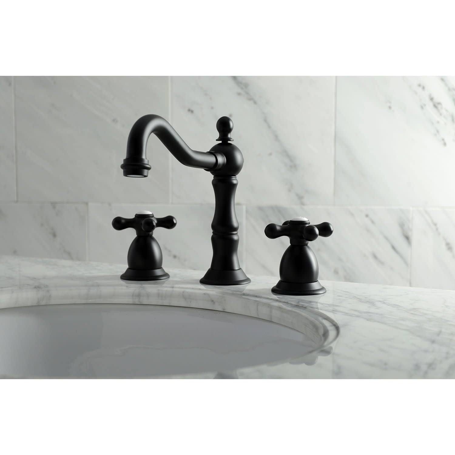 Polished Chrome Widespread Lavatory Faucet F306414