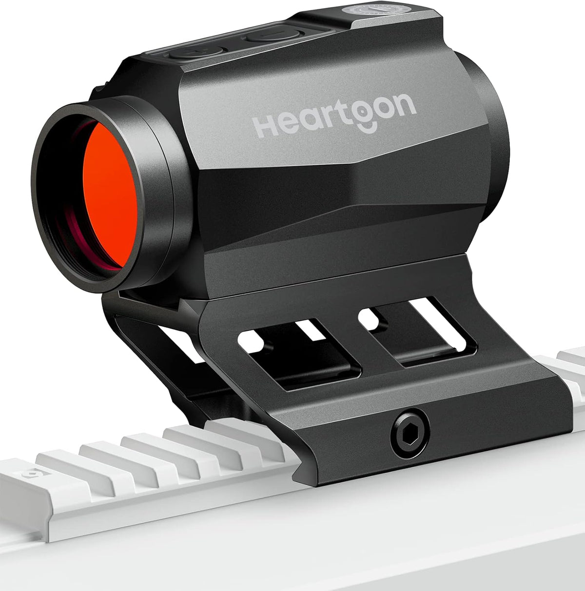 Red Dot Sight, 1x21mm 2 MOA Red Dot Scope with Absolute Co-Witness Riser V74574