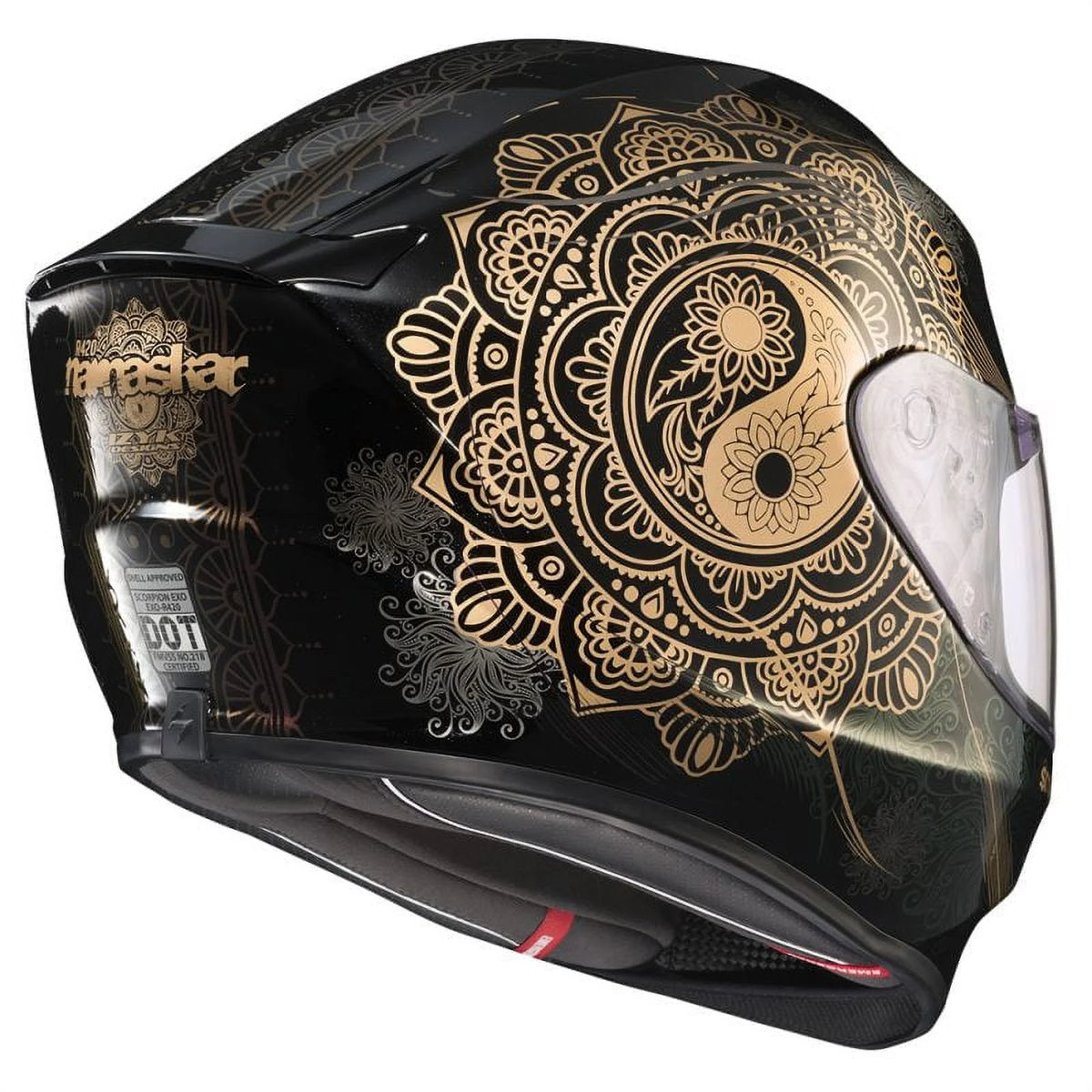 Black MD Full Face Helmet I184