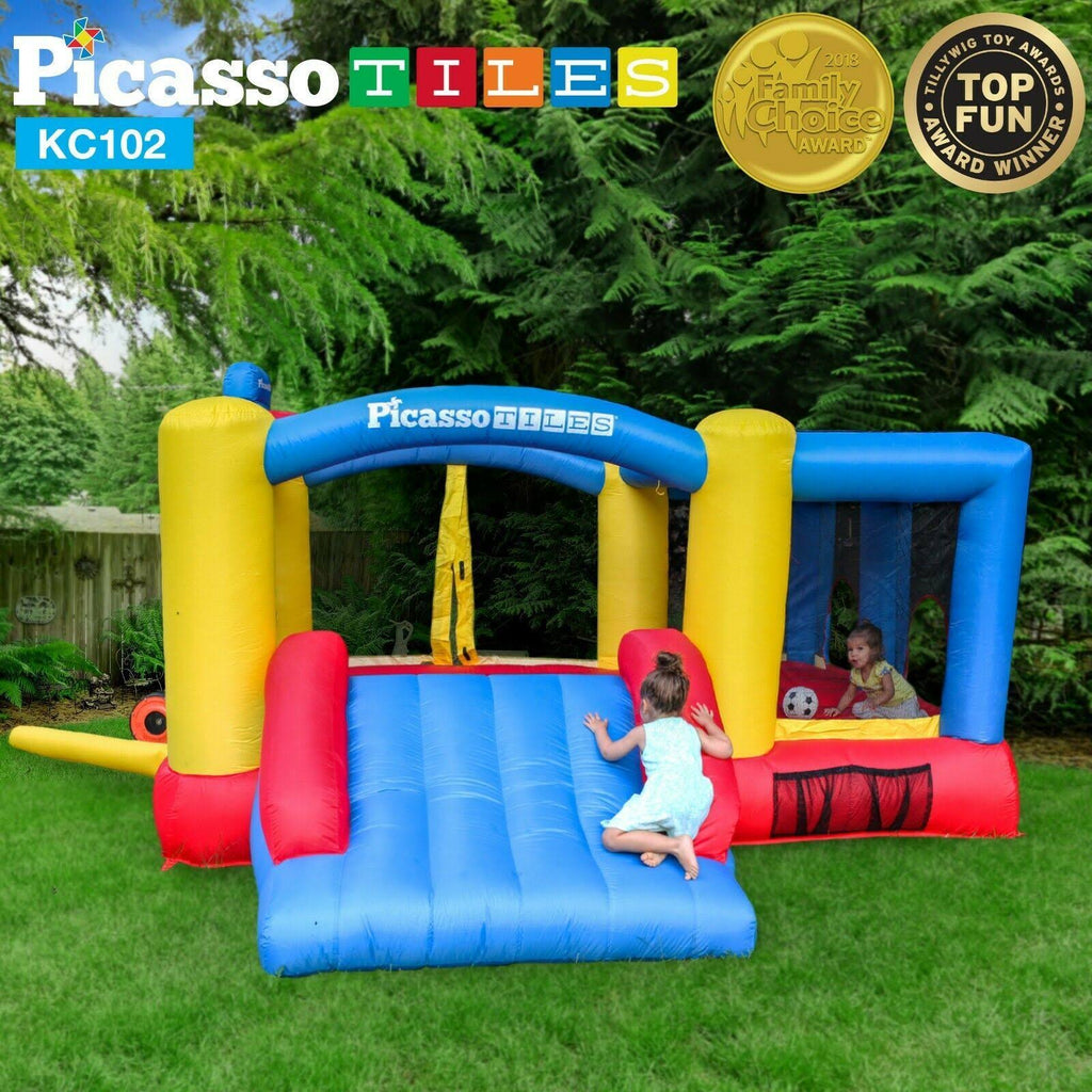 Inflatable Bouncer Jumping House with Slide Z634529