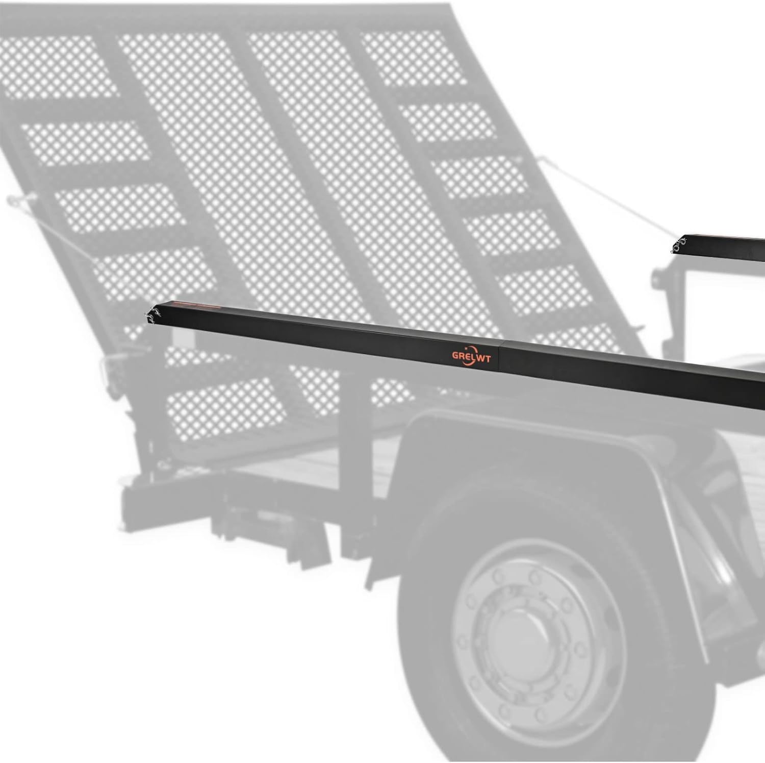 Trailer Gate Lift Assist 2 Sided, Fits Side Rails 10 to 24 Inch, 300 LBS, Black Y243852